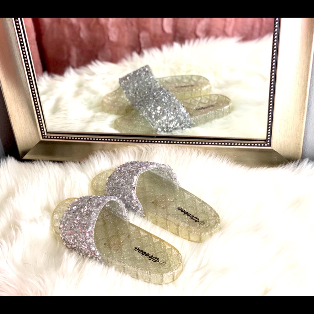 Weeboo Sequins slides/sandals